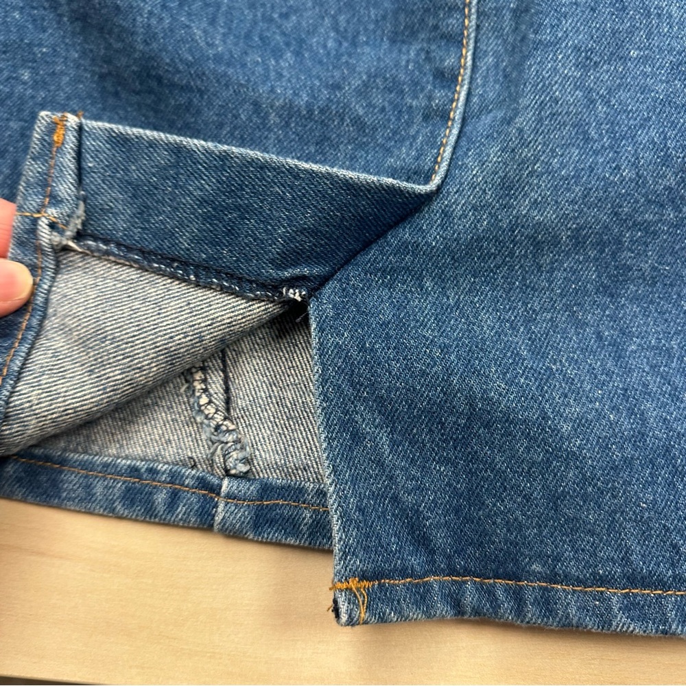 Vintage Hunt Club Denim Blue Pencil Skirt - Picture 8 of 8